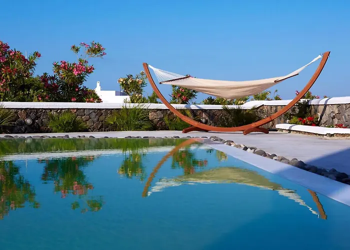 别墅 Lovely Santorini 3 Bedrooms Petra Private Pool 卡特瑞杜斯