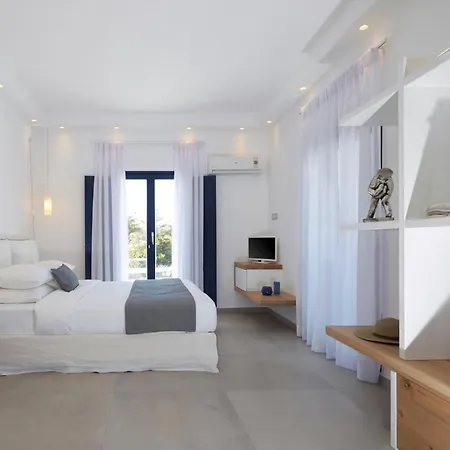 Villa Lovely Santorini 3 Bedrooms Petra Private Pool Karterádos
